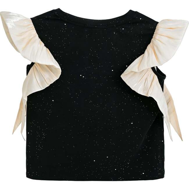 Glitter Ruffle Skirt Set, Black - Mixed Apparel Set - 5