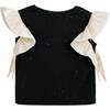 Glitter Ruffle Skirt Set, Black - Mixed Apparel Set - 5