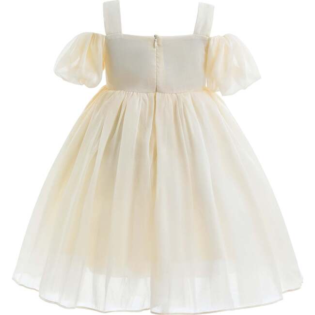 Bow Modenna Dress, Ivory