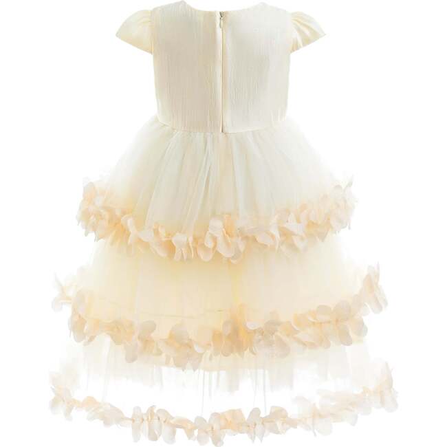Ferara Tiered Ruffle Dress, Cream - Dresses - 3