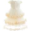 Ferara Tiered Ruffle Dress, Cream - Dresses - 3