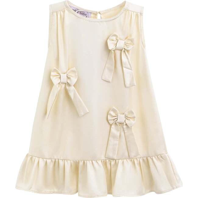 Sofia Bow Dress, Ivory