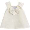 Strap Bow Shorts Set, Ivory Pink - Mixed Apparel Set - 3