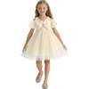 Bow Modenna Dress, Ivory - Dresses - 3