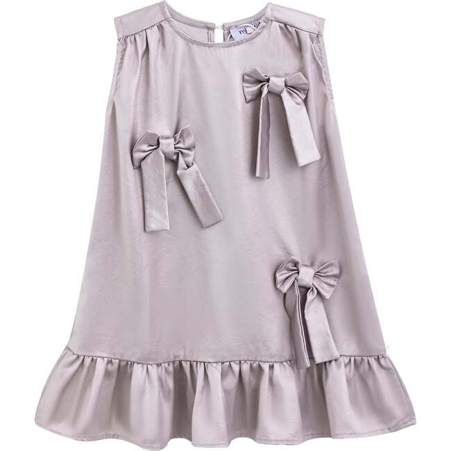 Sofia Bow Dress, Purple