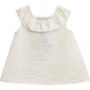 Strap Bow Shorts Set, Ivory Pink - Mixed Apparel Set - 4