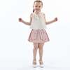 Strap Bow Shorts Set, Ivory Pink - Mixed Apparel Set - 7