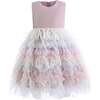 Multi Ruffle Layla Dress, Purple - Dresses - 1 - thumbnail