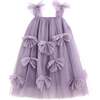 Emery Sleeveless Bow Dress, Purple - Dresses - 1 - thumbnail