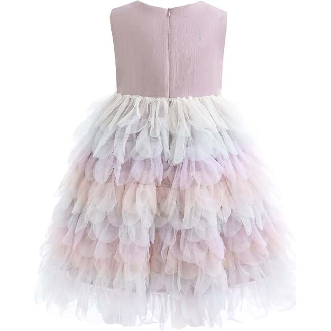 Multi Ruffle Layla Dress, Purple - Dresses - 3