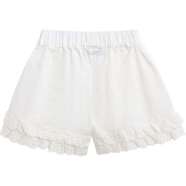 Ruffle Bow Outfit Set, Beige - Mixed Apparel Set - 3
