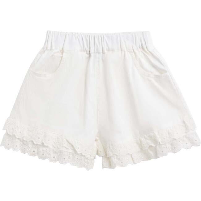 Ruffle Bow Outfit Set, Beige - Mixed Apparel Set - 6