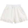 Ruffle Bow Outfit Set, Beige - Mixed Apparel Set - 6