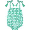 Zoe Baby Romper Pineapple Crush Lagoon - Rompers - 1 - thumbnail