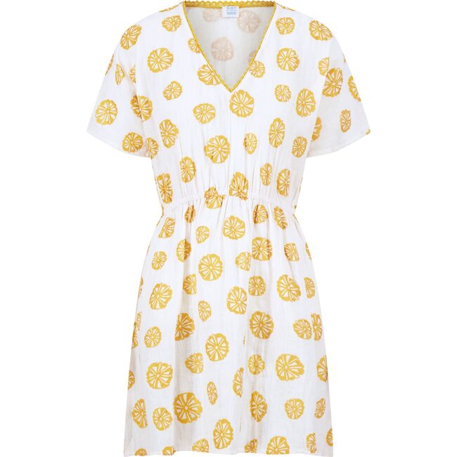 Zara Women's Caftan White Sand Dollar
