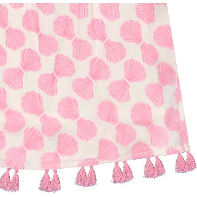 Mini Chantal Girl's Sundress Shell Beach Pink - Dresses - 3
