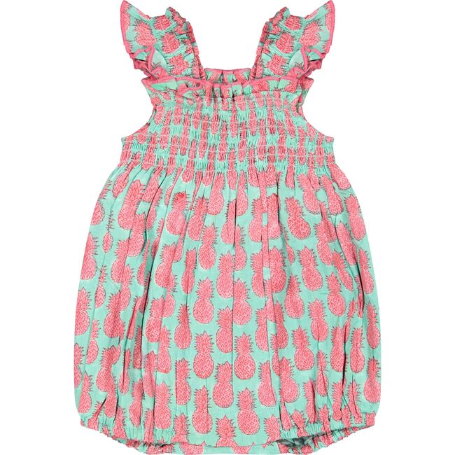 Leila Baby Romper Pineapple Crush Pink