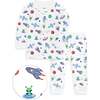 The Organic Long Sleeve Pajama Set, Aliens and Astronauts - Pajamas - 1 - thumbnail
