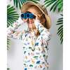 The Organic Long Sleeve Pajama Set, Wild Safari - Pajamas - 3