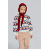 Swan Sweater, Ecru/Nude Pink - Sweaters - 3