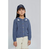Petra Heart Cardign, Light Blue - Cardigans - 2