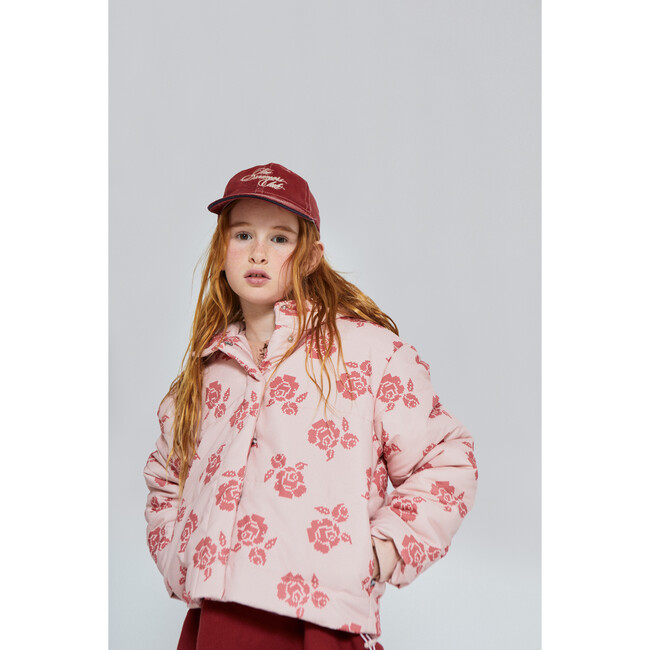 Gaia Flower Jacket, Pink Nude - Jackets - 2