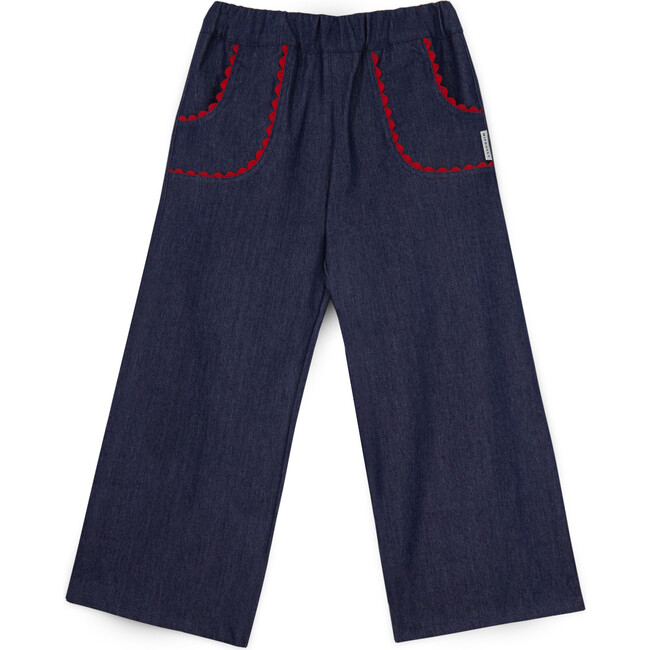 Cecilia Denim Pant, Blue