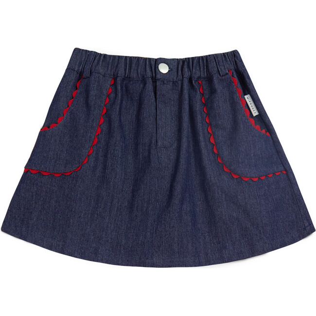 Cecilia Denim Skirt, Blue