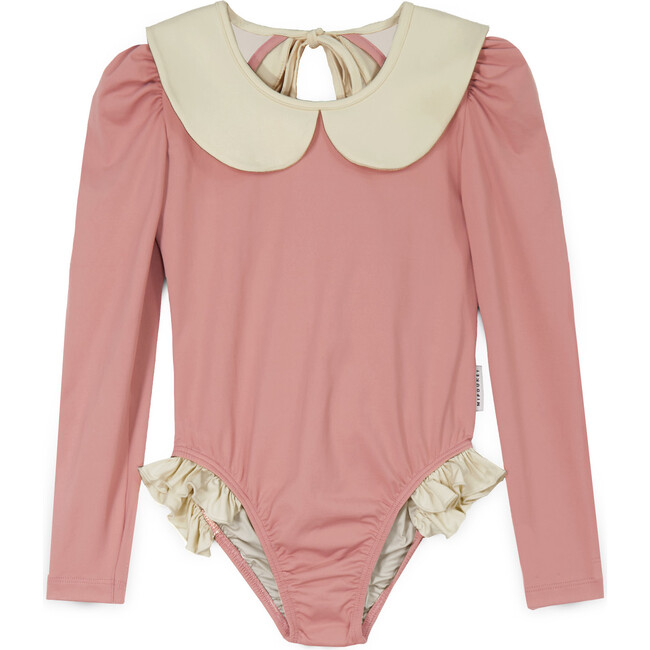 Paola Swimsuit, Pink - One Pieces - 1