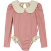Paola Swimsuit, Pink - One Pieces - 1 - thumbnail