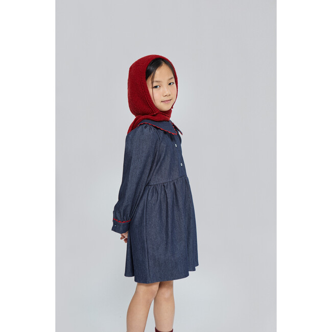 Cecilia Denim Dress, Blue - Dresses - 2