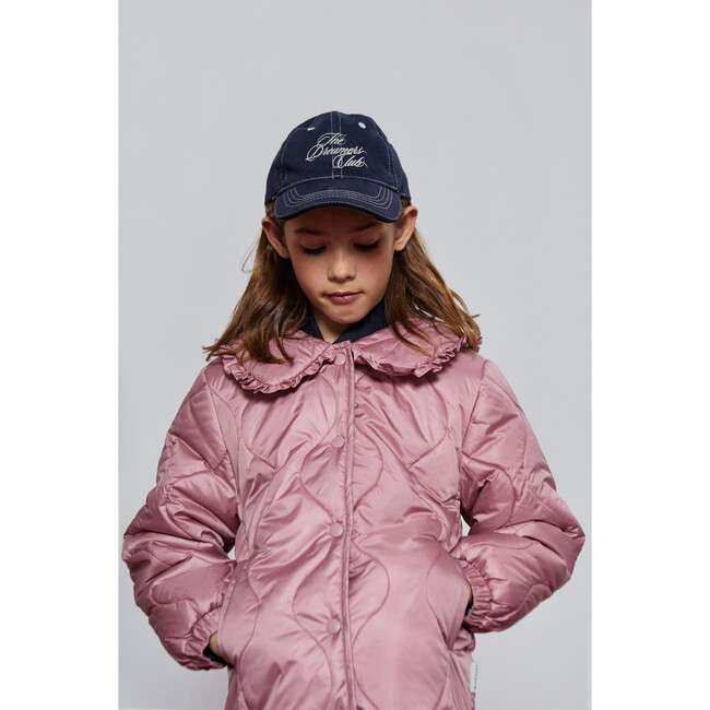 Olivia Collared Coat, Pink Lavender - Coats - 2