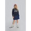 Nina Denim Skirt, Blue - Skirts - 3