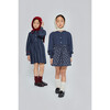Cecilia Denim Dress, Blue - Dresses - 4