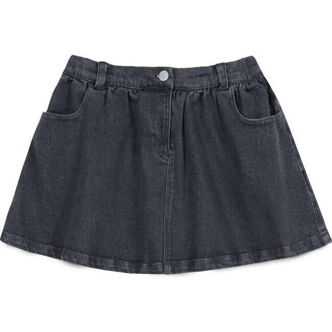 Andrea Denim Skirt, Grey