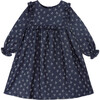 Amandine Dress, Dark Blue - Dresses - 1 - thumbnail