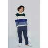 Alina Sweater, Blue/Green - Sweaters - 2