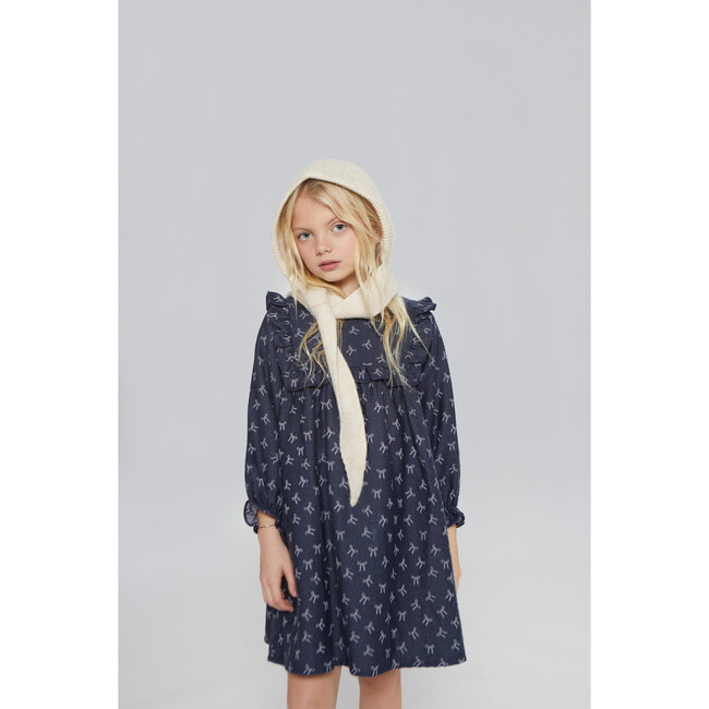 Amandine Dress, Dark Blue - Dresses - 3