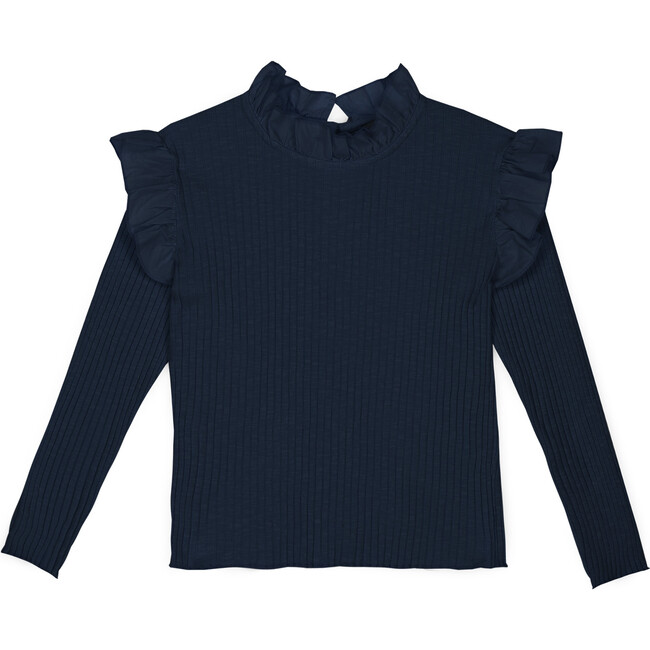 Charlotte Flamé T-shirt, Dark Blue