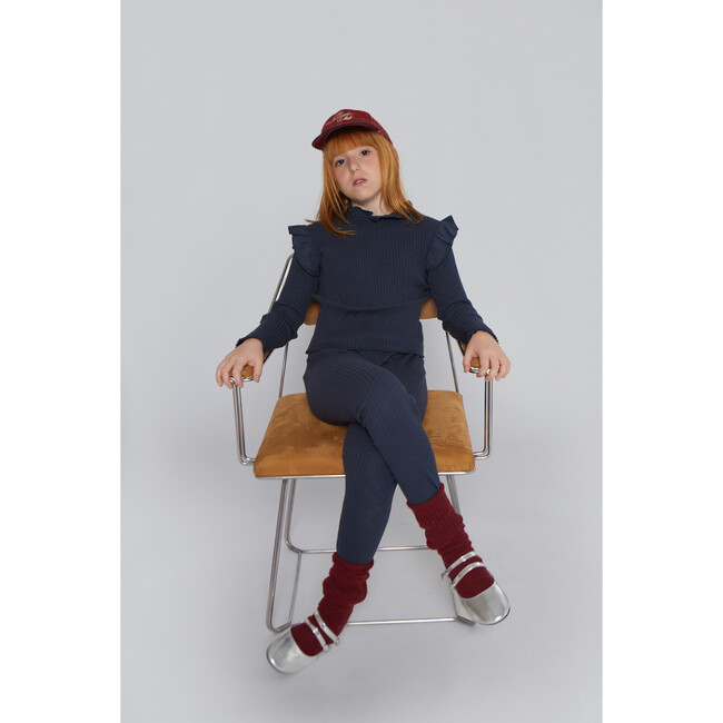 Charlotte Flamé T-shirt, Dark Blue - T-Shirts - 2