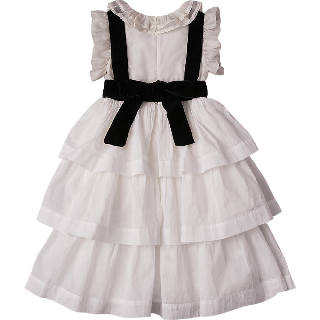 Delilah Dress, Bright White - Dresses - 2