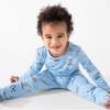 Shark School Kids Pajamas, Blue - Pajamas - 2