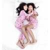Mermaid Lagoon Kids Pajama Short Set, Blue - Pajamas - 3