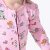 Mermaid Lagoon Bamboo Convertible Footie, Blue - Footie Pajamas - 6