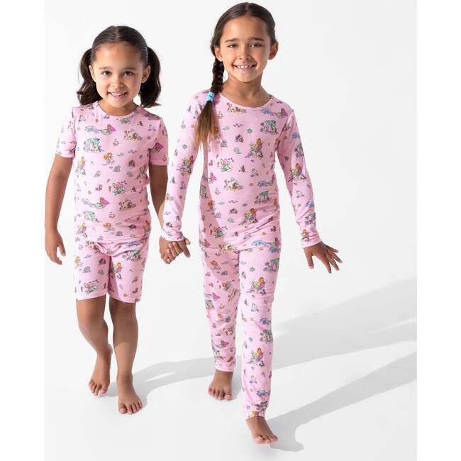 Mermaid Lagoon Kids Pajamas, Blue - Pajamas - 6