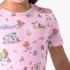 Mermaid Lagoon Kids Pajama Short Set, Blue - Pajamas - 6