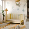 Rolli 9-in-1 Convertible All-Stages® Crib with Bassinet & Toddler Bed Conversion Kits in Pale Yellow - Cribs - 5