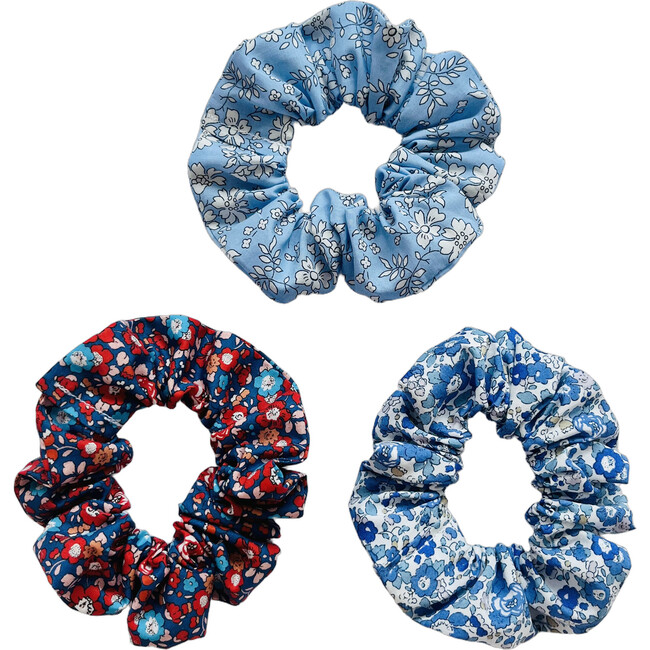 Liberty of London Scrunchie Set, Blue