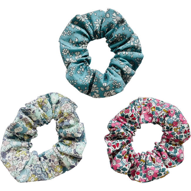 Liberty of London Scrunchie Set, Teal