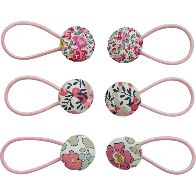 Liberty of London Hair Tie Set,  Pink